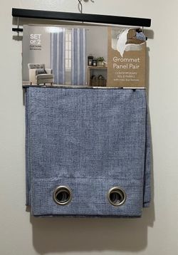 Curtains—Grommet Panel Pair Curtains
