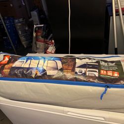 Ozark Trail 13' x 9'8-Person Cabin Tent with LED Lighted Poles, 32 lbs