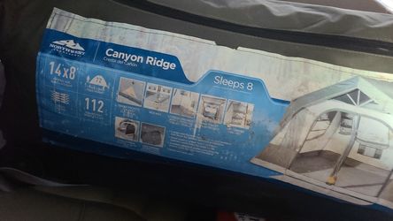 Cabin tent 14×8 /para 8 personas