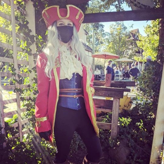 Pirate Costume Captain Whitehawk