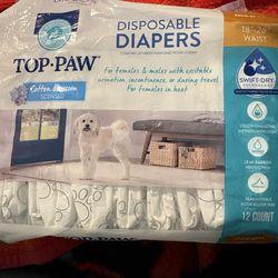 FREE - Medium dog diapers