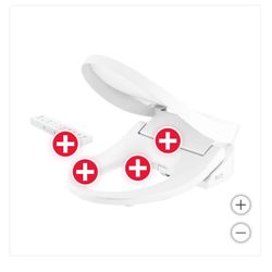 Kohler C3-325 Premium Bidet Toilet Seat with Remote Control