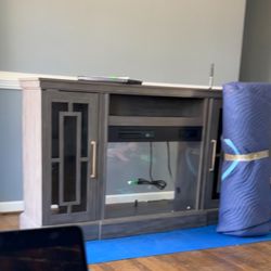 Tv Stand With Fireplace
