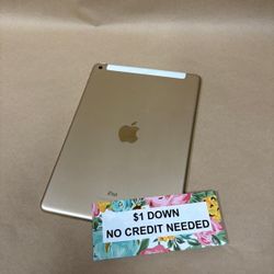 Apple IPad 5th Gen Tablet - Only $1 Today Pay The Rest Later! 