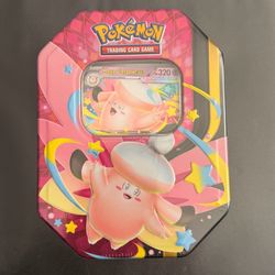 Pokemon TCG Mega Moonlit Tin [Mega Clefable ex]