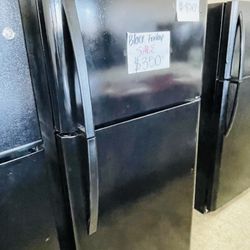 Black Kenmore Refrigerator 