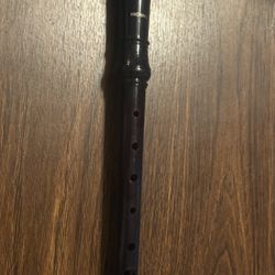 Black Recorder Instrument -$5