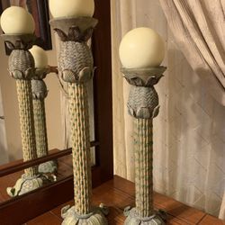 Beautiful Pineapple Candle Holder Set 