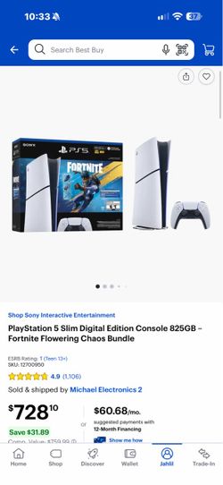 Sony PlayStation 5 Slim and Nintendo Switch OLED Bundle