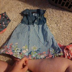 Pretty Flower Dress For Summer 24 Months