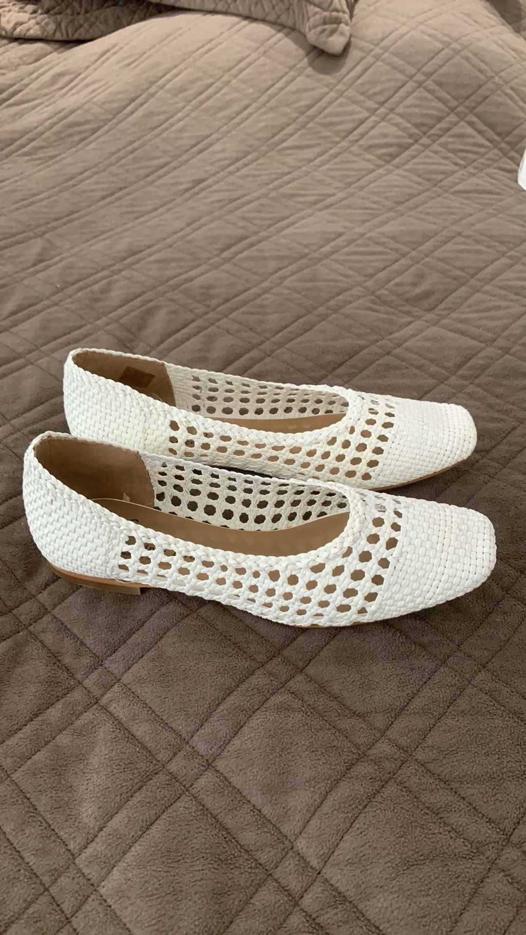 Gaimo NIB Leather Woven Flats/ Shoes size 41