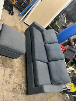 Sofa and ottoman