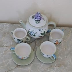Princess House #1482 Mini Tea  Set 8 Pcs