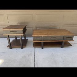Coffee table 2 x 75 dlls 