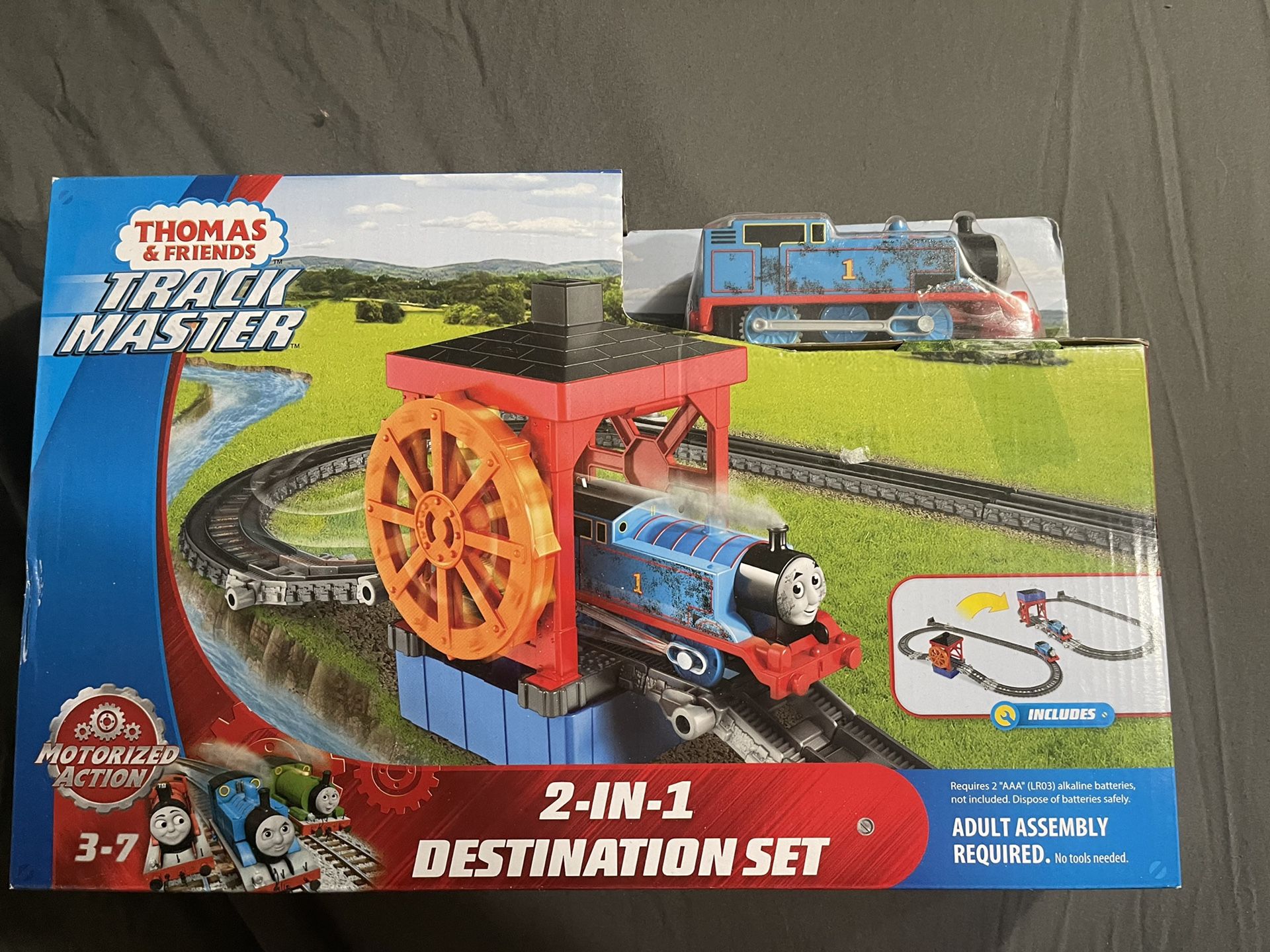 Fisher-Price Thomas & Friends TrackMaster 2-in-1 Destination Set New in Box
