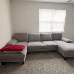 Living Room Couch Light Grey