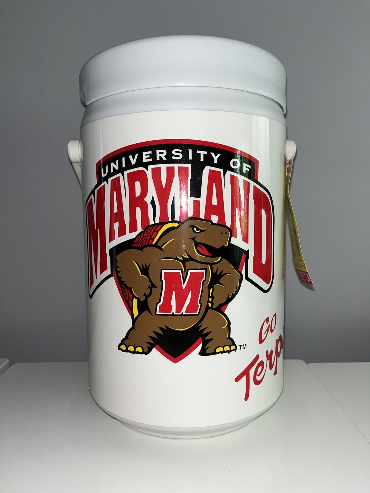Vintage 1999 University Of Maryland Terps Kooler Kraft Cooler Tailgate 8 Can
