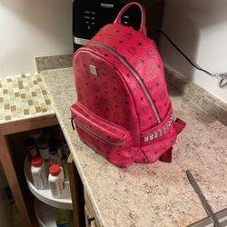 MCM Backpack Red