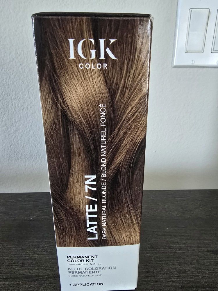 IGK Dark Natural Blonde Hair Color (New/unopened)