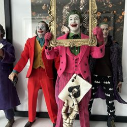 Collectible Figure Lot All The Joker 12" 