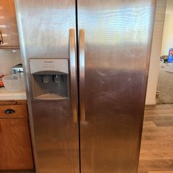 Frigidaire Stainless Steel Side-by-Side Refrigerator w/ Ice & Water Dispenser