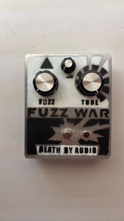 Death By Audio Fuzz War Guitar Pedal
