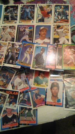 Randy Johnson rookie Griffey chipper Jones Barry bonds is Nolan Ryan's and much mo more complete sets boxes no reasonable offer refused