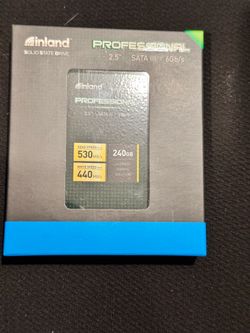 New 240gb SATA SSD DRIVE
