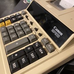 Canon MP21d Desktop Printing Digital Calculator