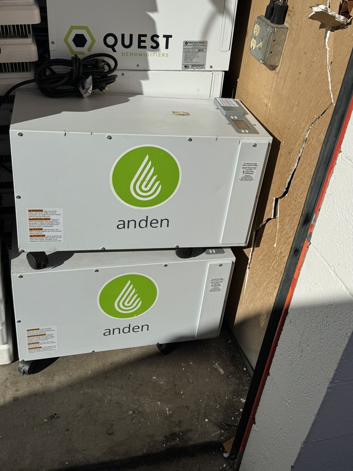 Anden A130F Dehumidifier | 130 Pints/Day | 120V
