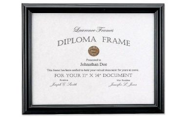 11" x 14" Diploma Frame