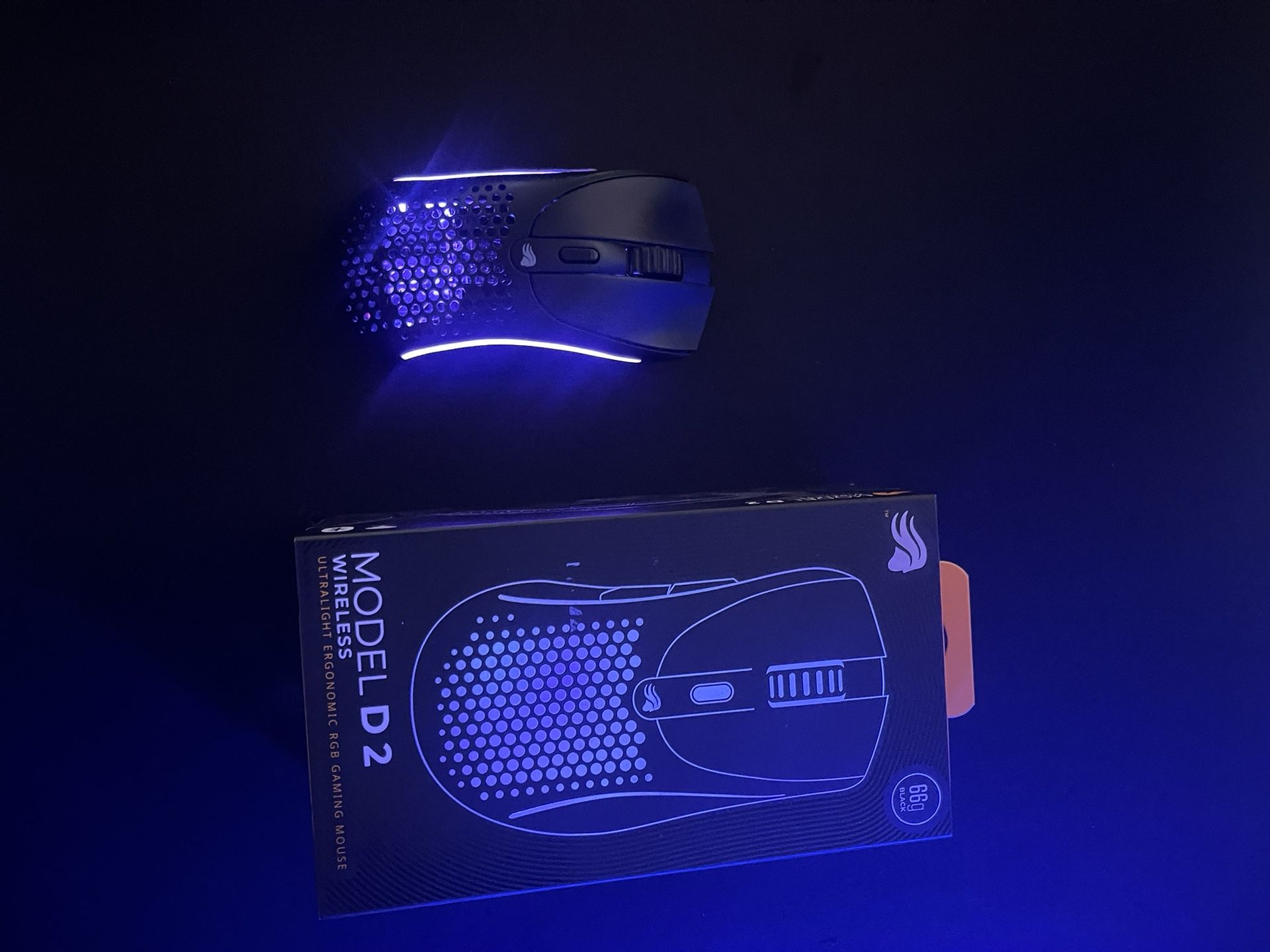 Glorious Model D 2 Wireless Ergonomic gaming mouse