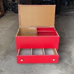 Wooden Toolbox Or Storage Box