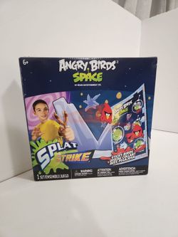 Angry birds space Splat Strike Rare