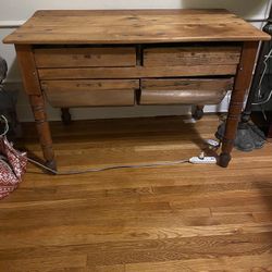 Antique Baker Table