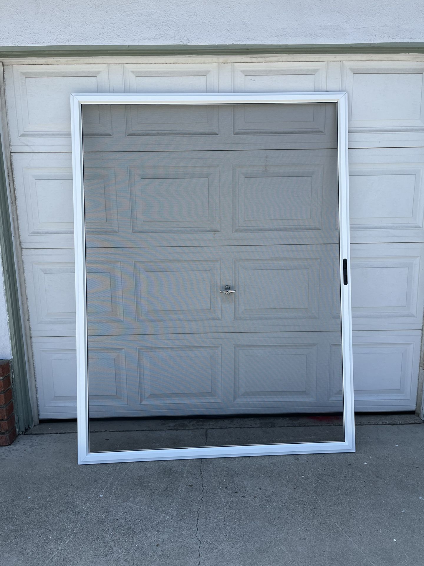Screen For Sliding Door Strong Aluminum Frame Size 35 X 76 7/8