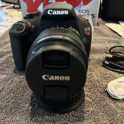 Cannon EOS Rebel T5 Digital SLR camera with EF-S 18-55mm is II + EF 75-300mm bundle