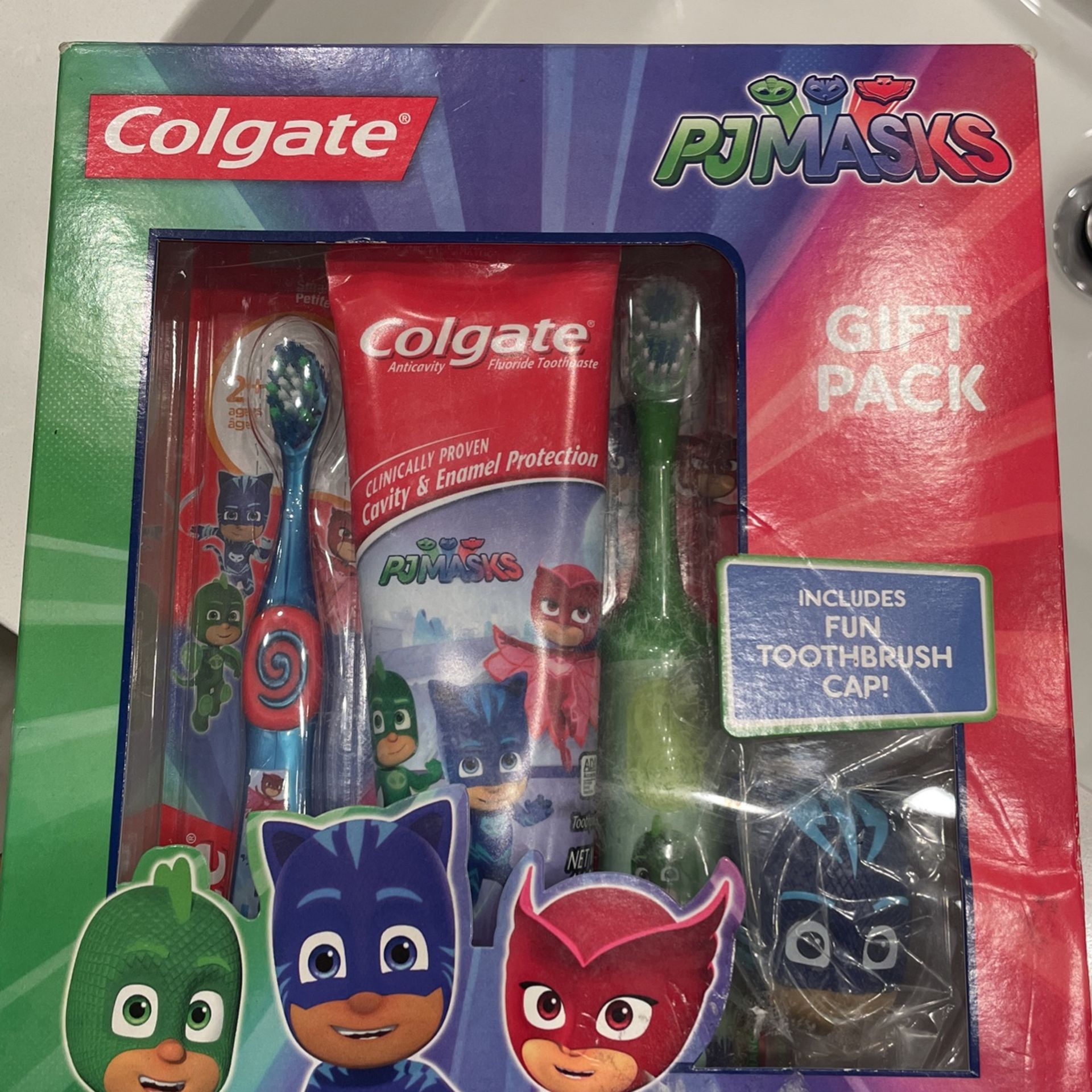 PJ MASK Toothbrush And Toothpaste Gift Set