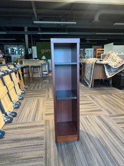 2 Tier Narrow Bookshelf
