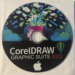 CD Graphic Suite 2022 DVD Installer - Lifetime For 2 Mac’s