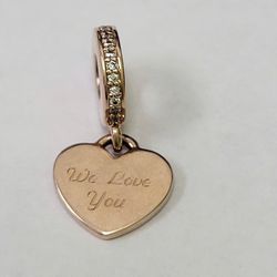 Pandora Engravable Heart Tag Dangle Charm