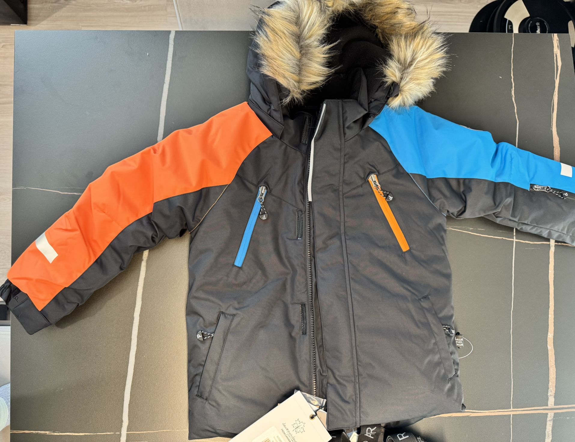 Two piece play snowsuit