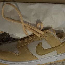 Nike Dunk Low Celestial Gold Suede (Women's)