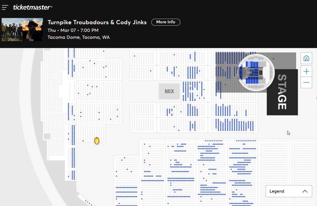2 Tickets To Cody Jinks & Turnpike At Tacoma