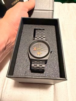 Liquid death x Nixon collab watch
