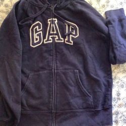 GAP Zip Up Hoodie Blues Size -Medium $10