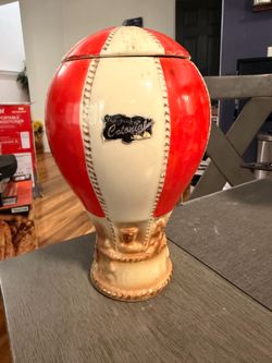Vintage Paul Lux Hot Air Balloon decanter