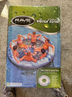 8ft inflatable social circle