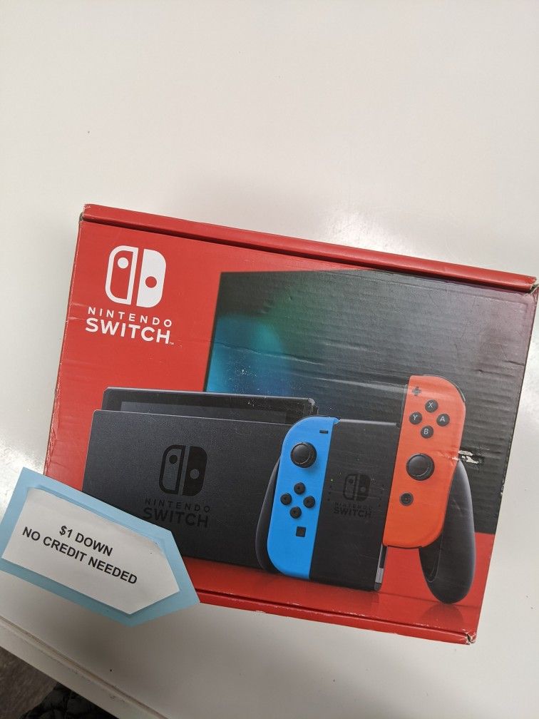 New Nintendo Switch V2 Gaming Console - Black Friday ! 10% Off! $1 DOWN Today