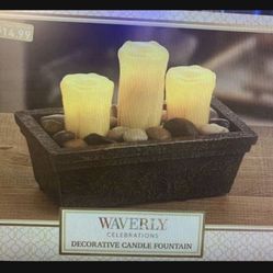 🎁 Decorative Candle Fountain 